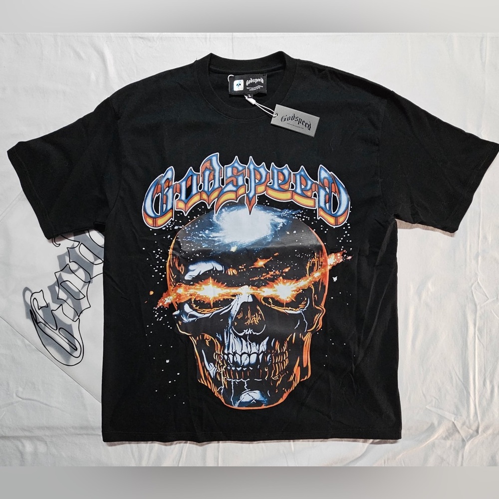 Godspeed Black Graphic Skull Tee